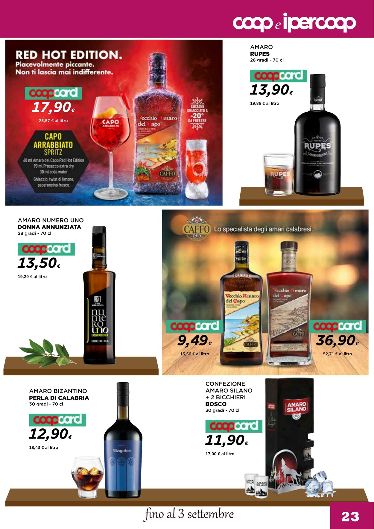 Volantino Coop 14.07.2023 - 03.09.2023