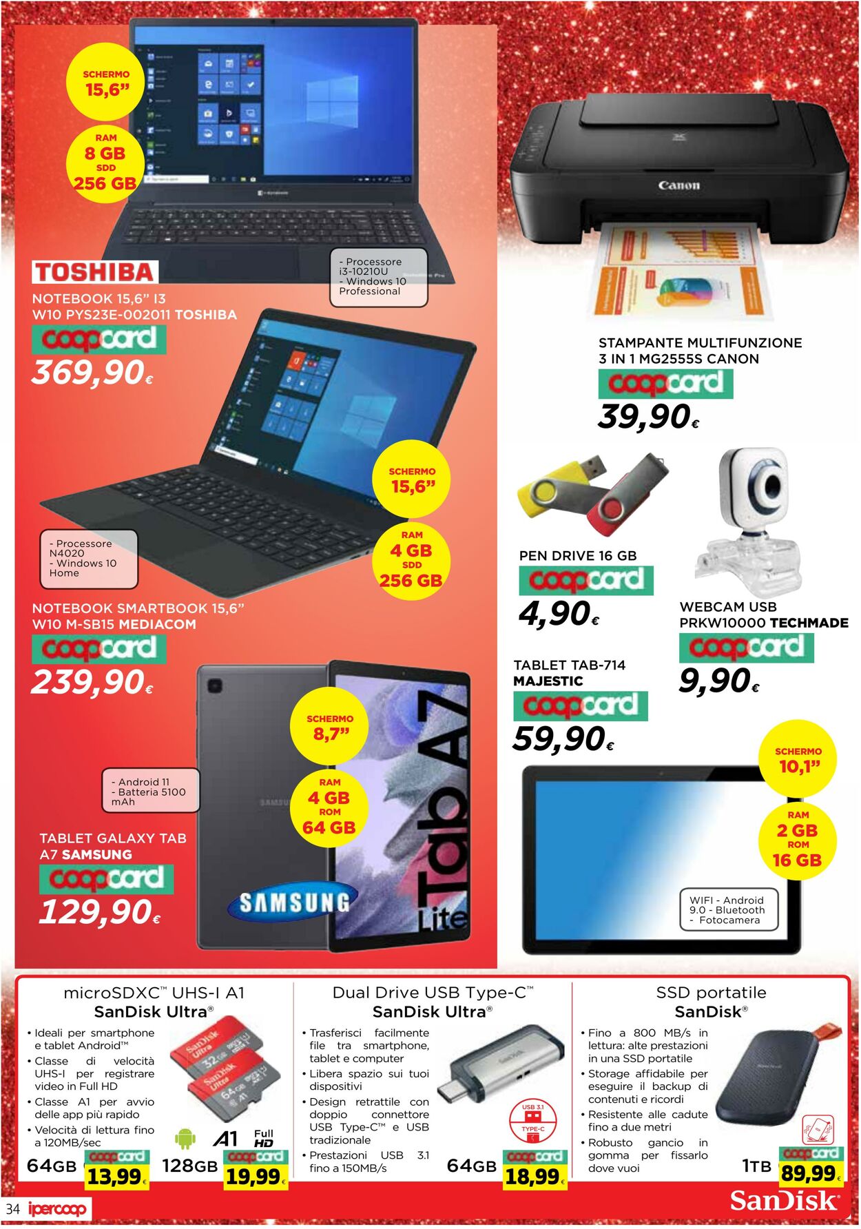 Volantino Coop 24.11.2024 - 07.01.2025