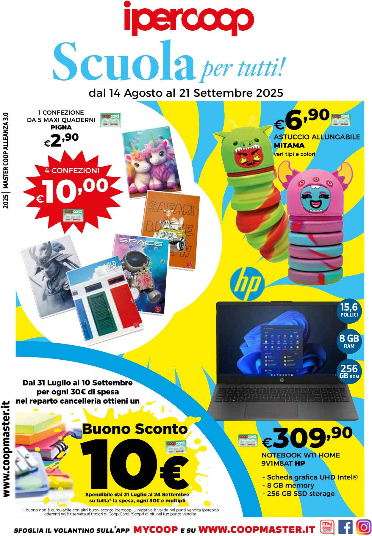 Volantino Coop 14.08.2025 - 21.09.2025