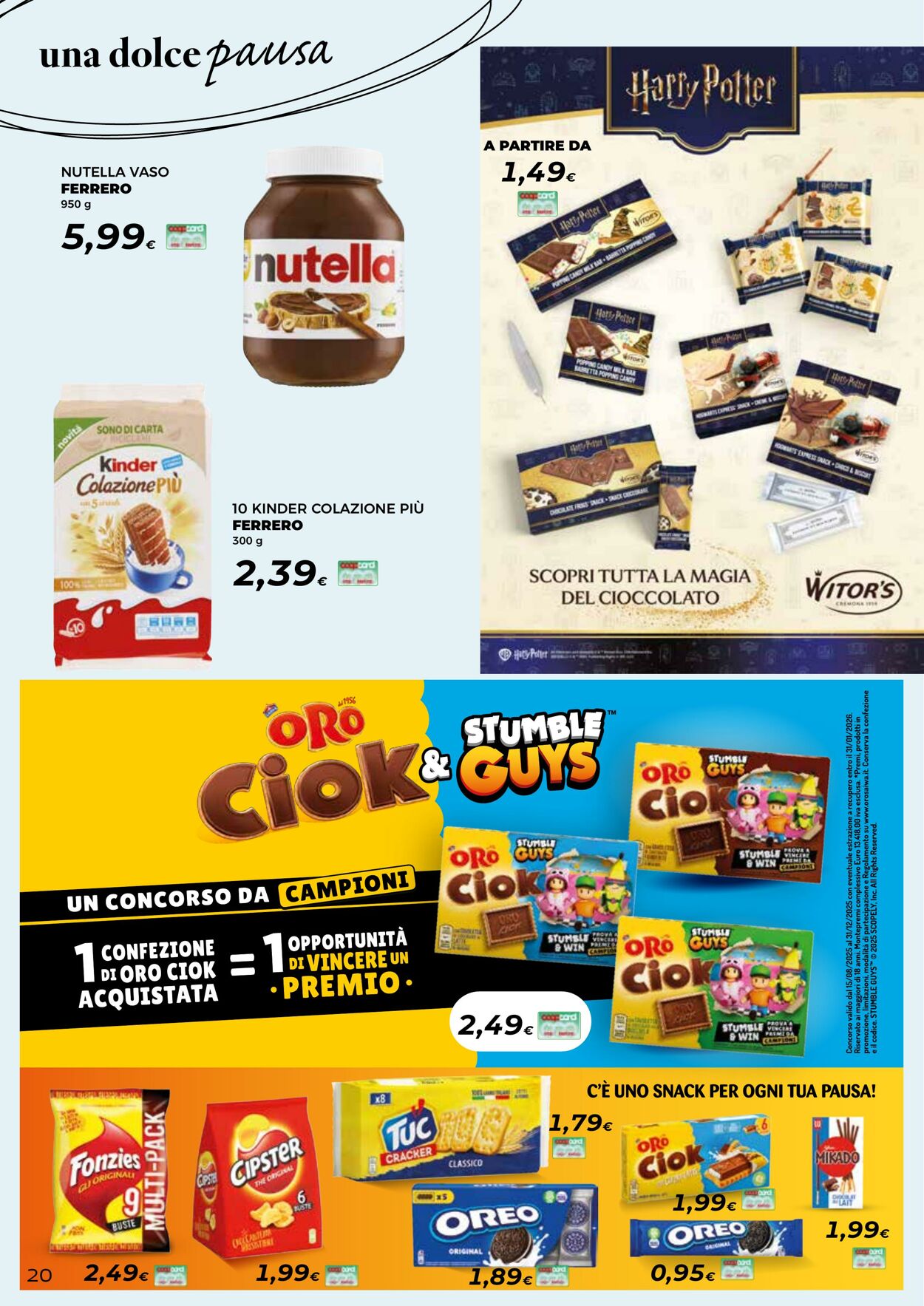 Volantino Coop 14.08.2025 - 21.09.2025