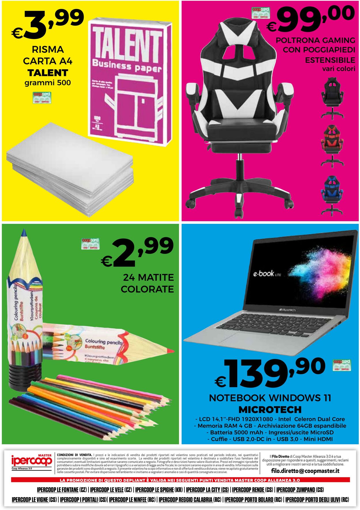 Volantino Coop 14.08.2025 - 21.09.2025