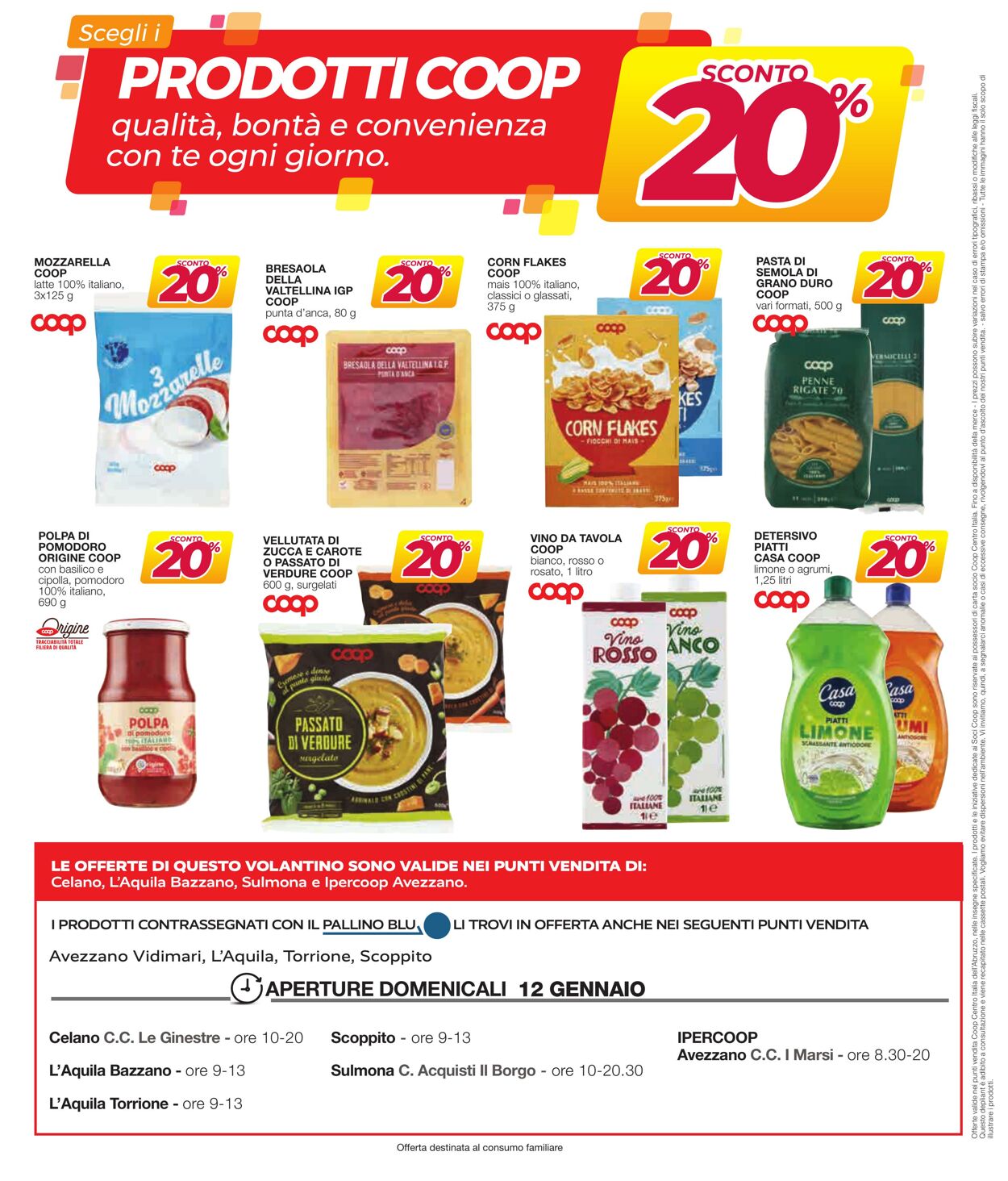 Volantino Coop 07.01.2025 - 15.01.2025