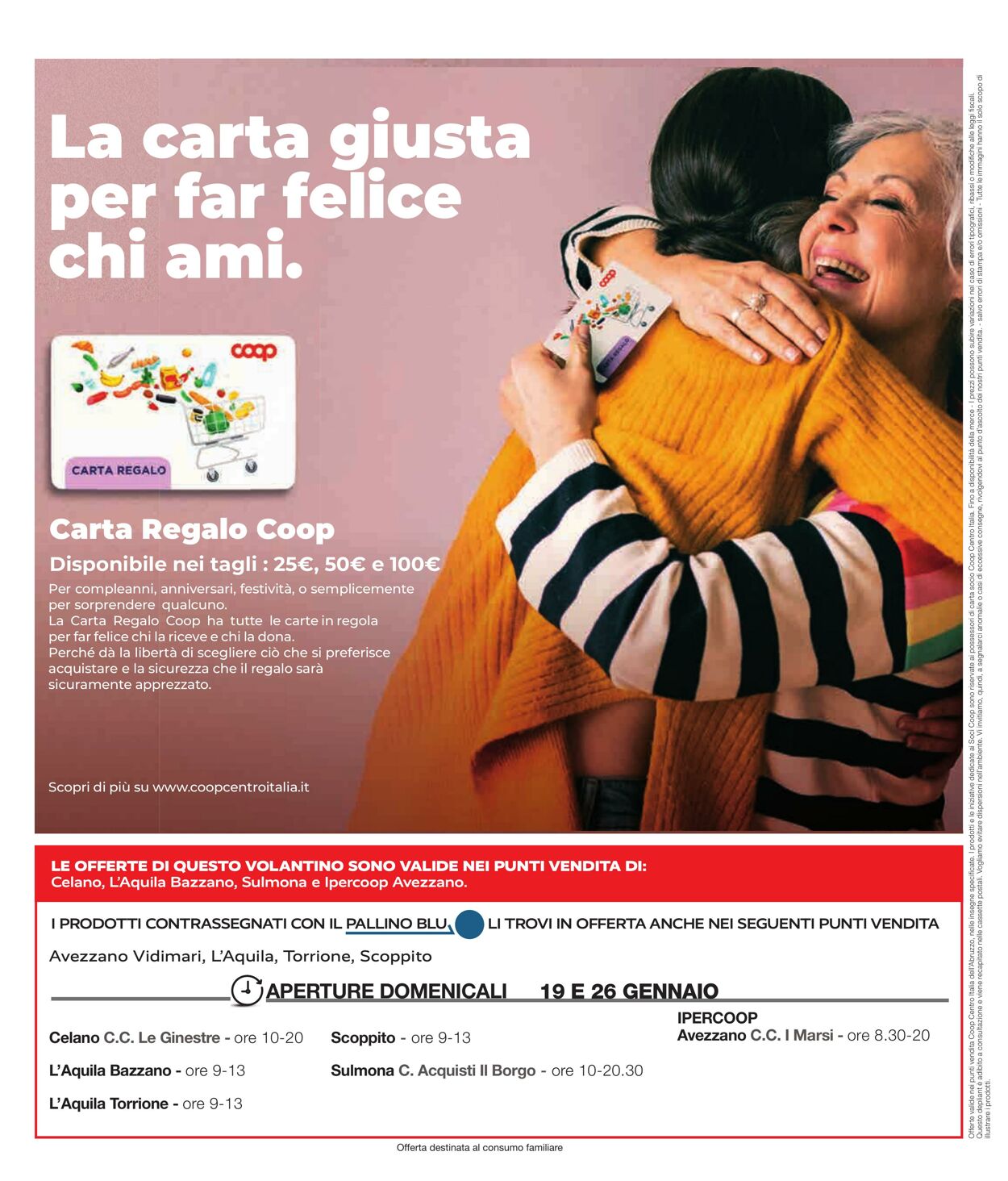 Volantino Coop 16.01.2025 - 29.01.2025