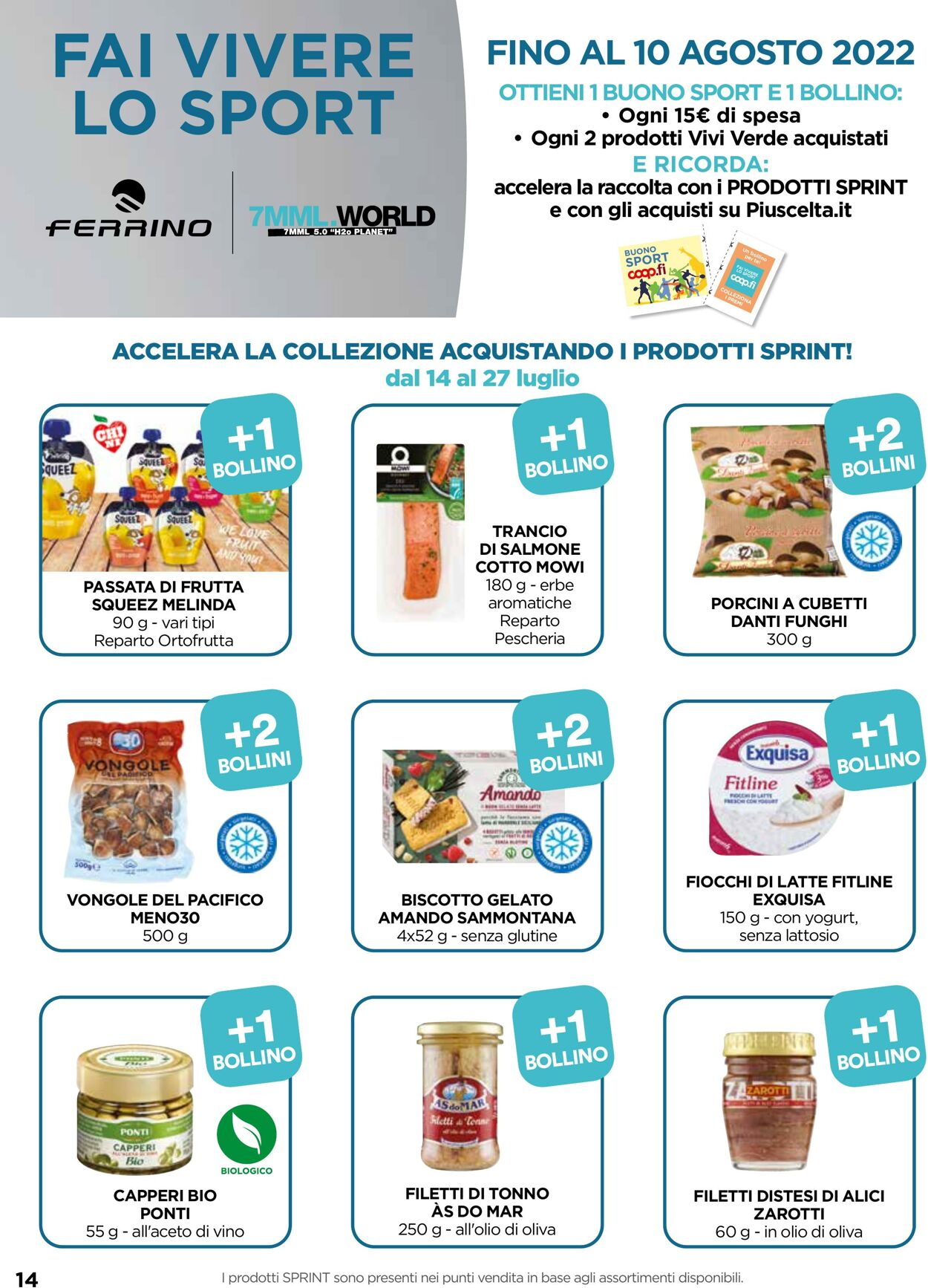 Volantino Coop 14.07.2022 - 27.07.2022