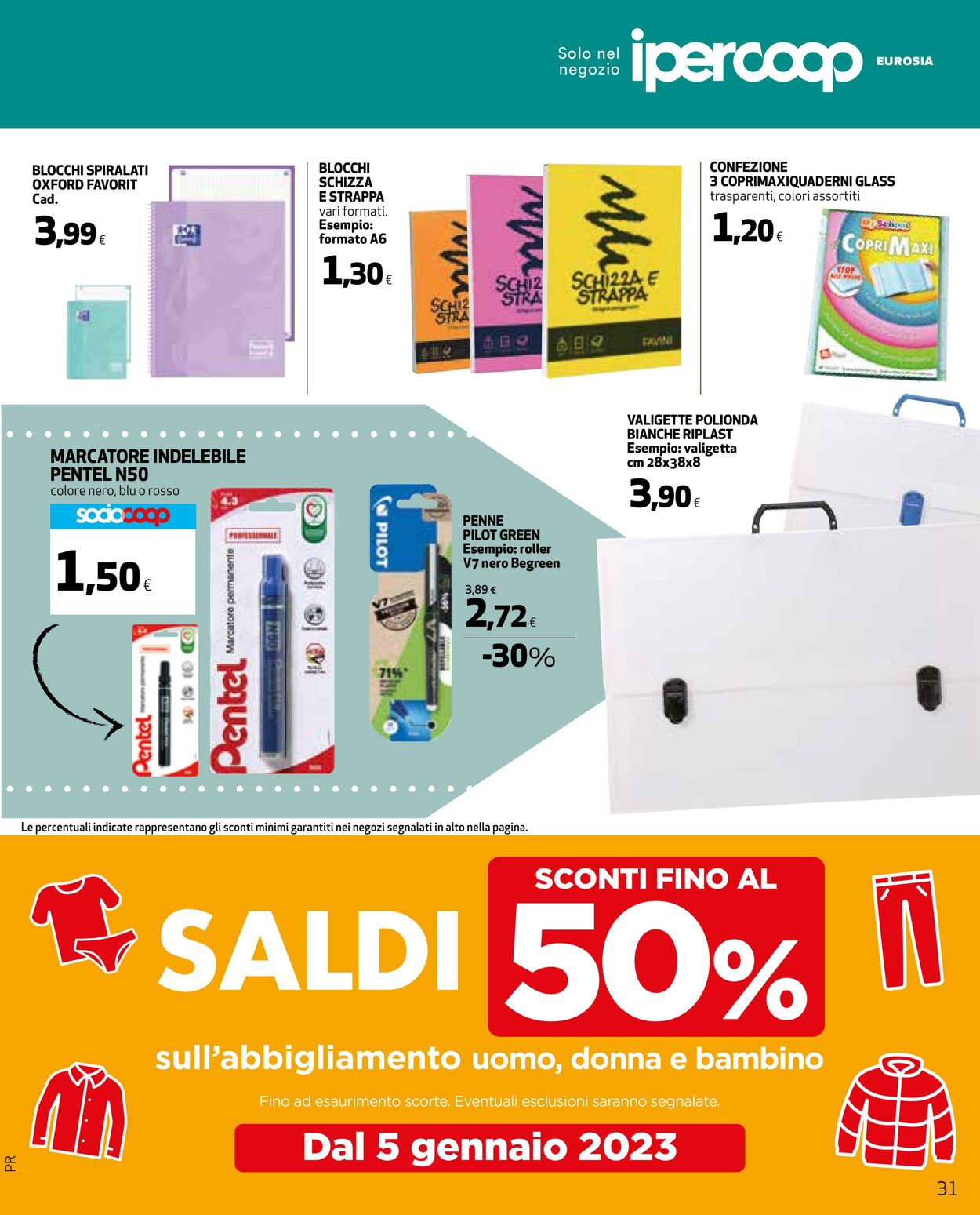 Volantino Coop 02.01.2023 - 18.01.2023