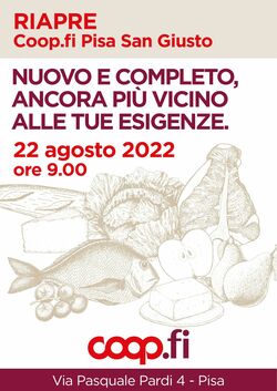 Volantino Coop 22.08.2022 - 28.08.2022