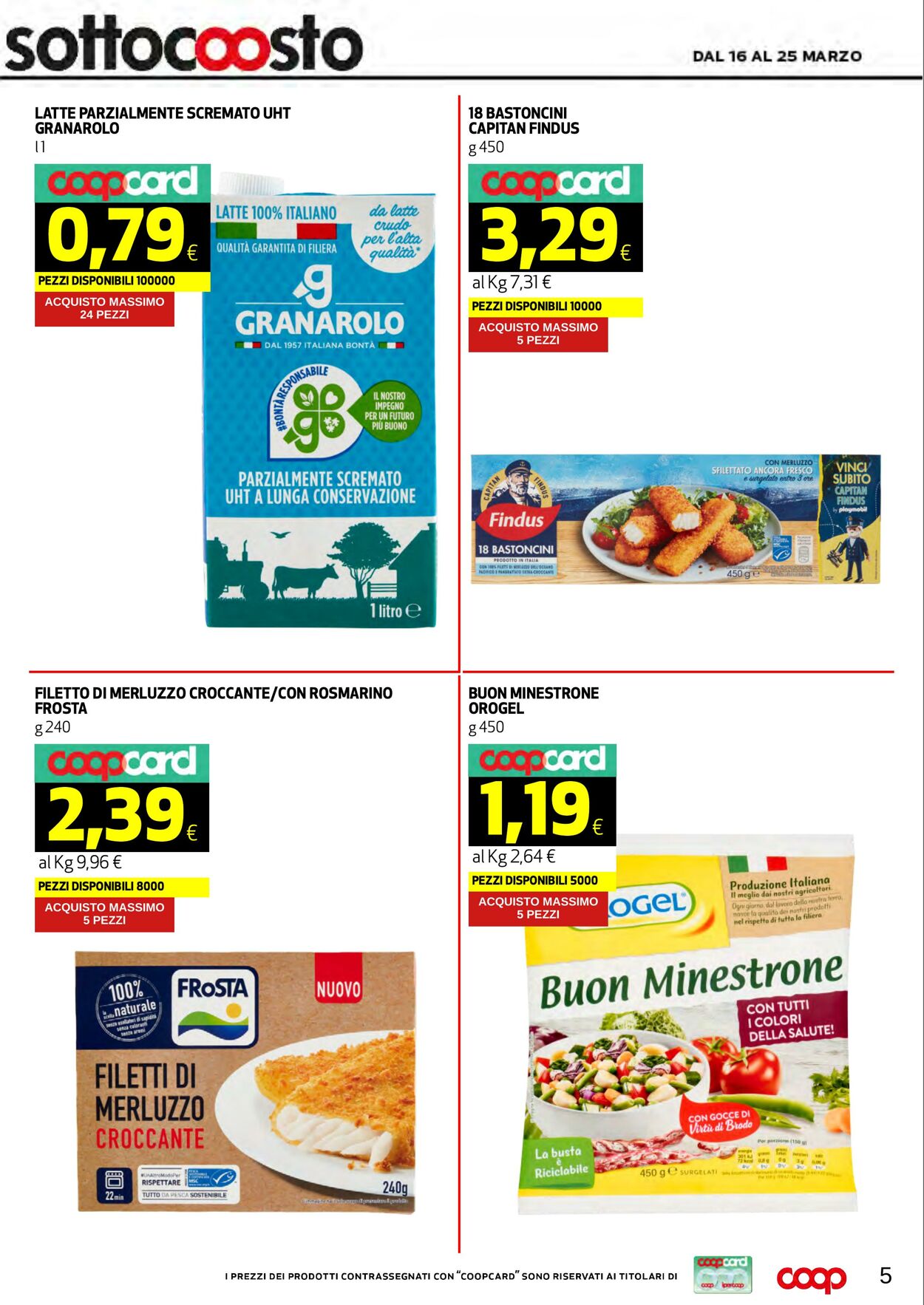 Volantino Coop 16.03.2026 - 25.03.2026