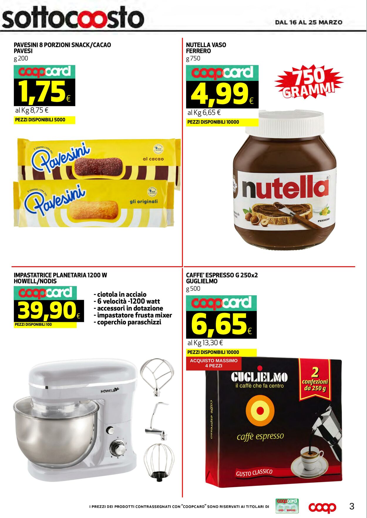 Volantino Coop 16.03.2026 - 25.03.2026
