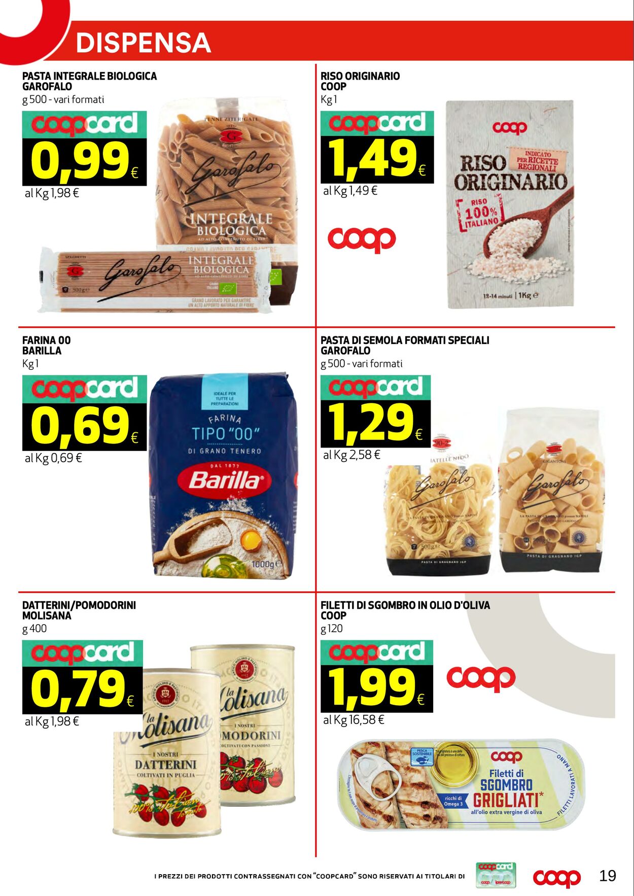 Volantino Coop 16.03.2026 - 25.03.2026
