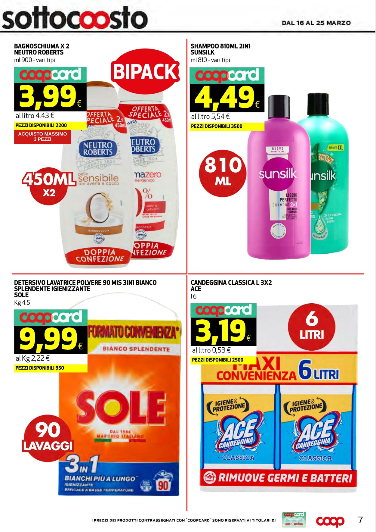 Volantino Coop 16.03.2026 - 25.03.2026
