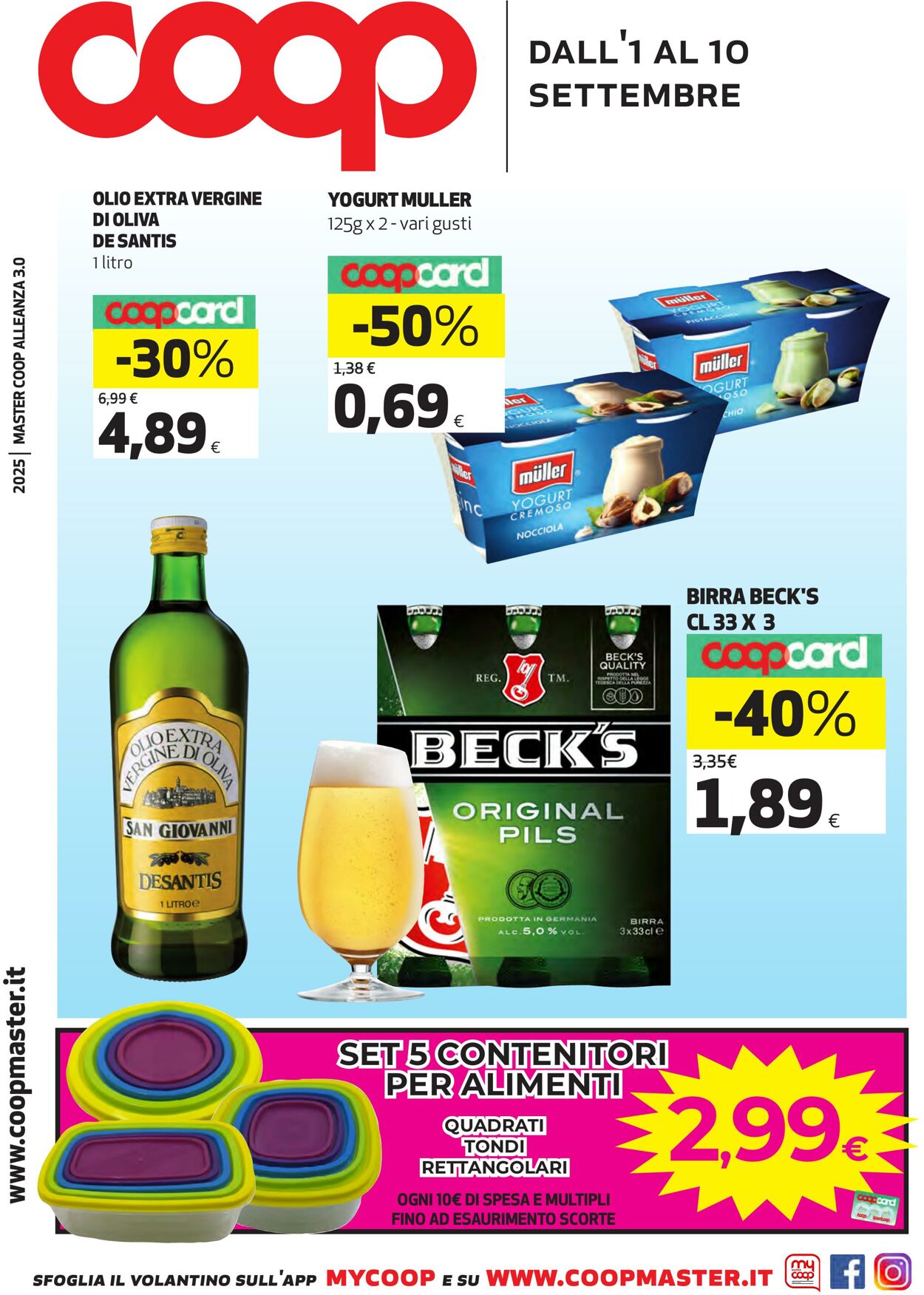 Volantino Coop 01.09.2025 - 10.09.2025