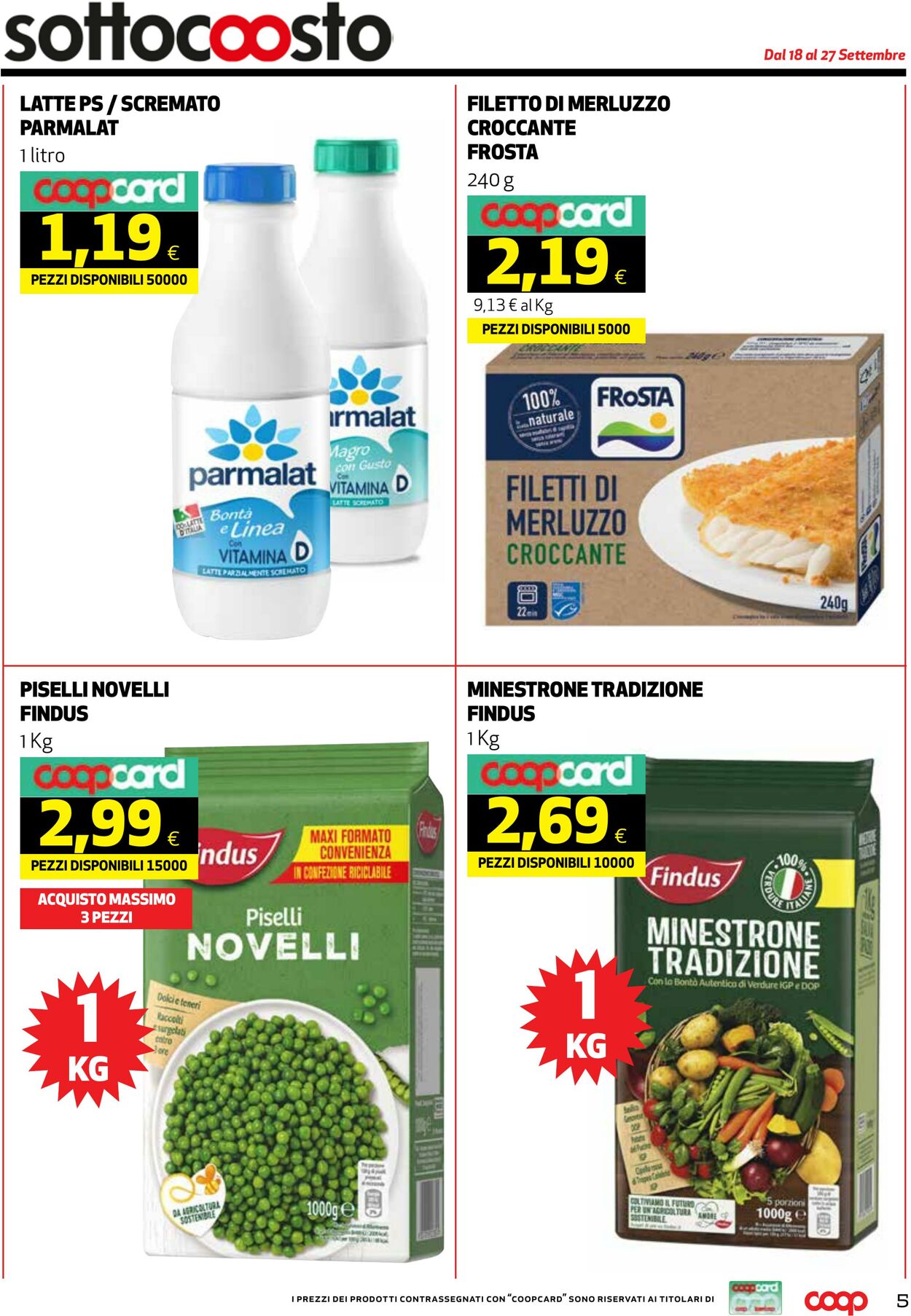 Volantino Coop 18.09.2023 - 27.09.2023