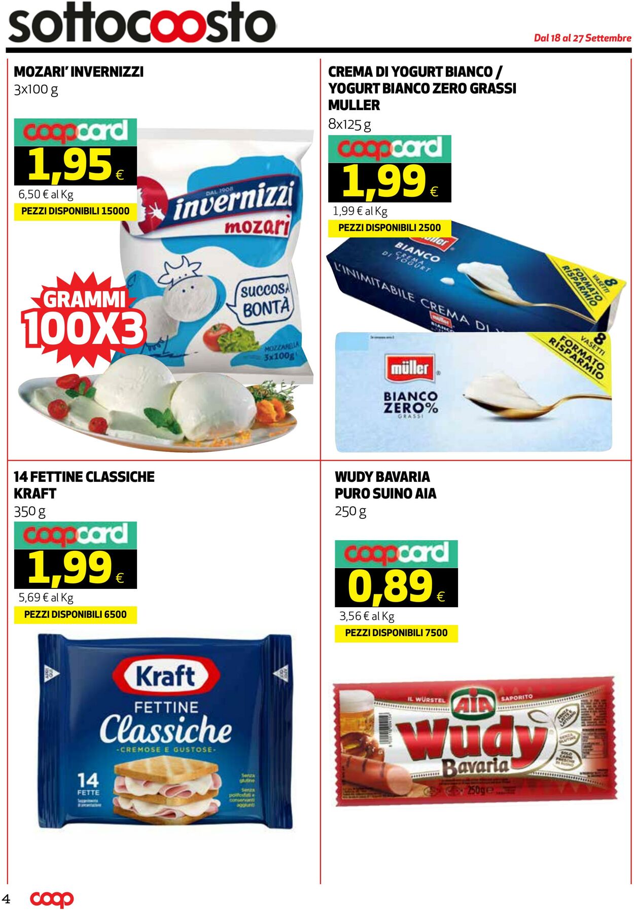 Volantino Coop 18.09.2023 - 27.09.2023