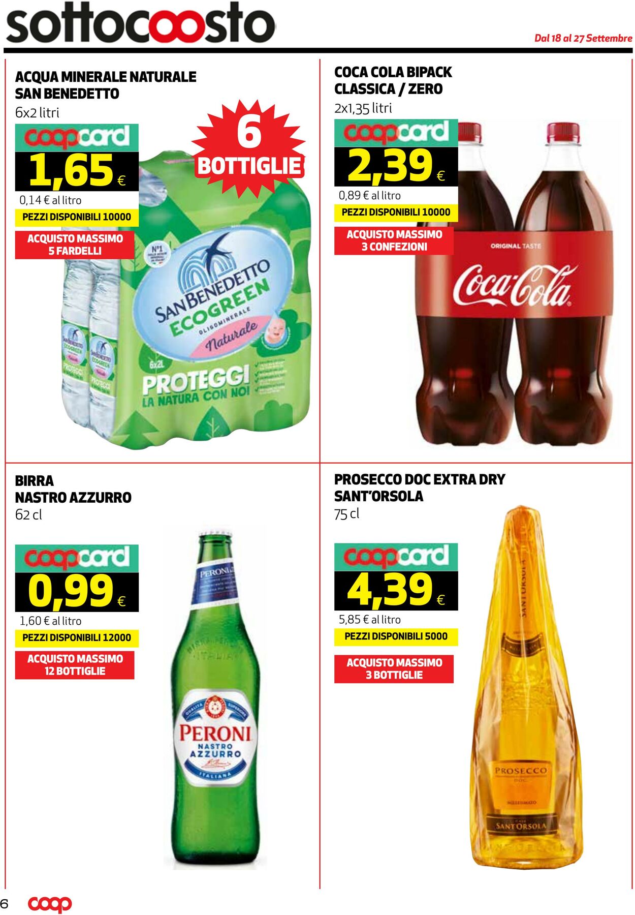 Volantino Coop 18.09.2023 - 27.09.2023