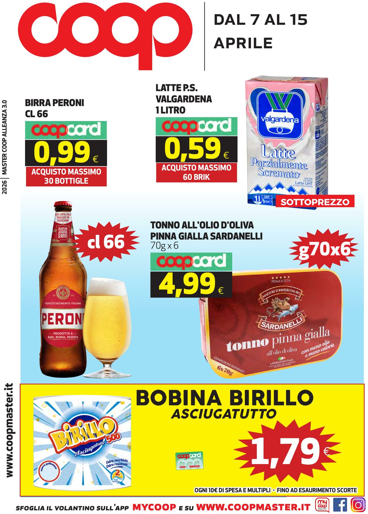 Volantino Coop 07.04.2026 - 15.04.2026