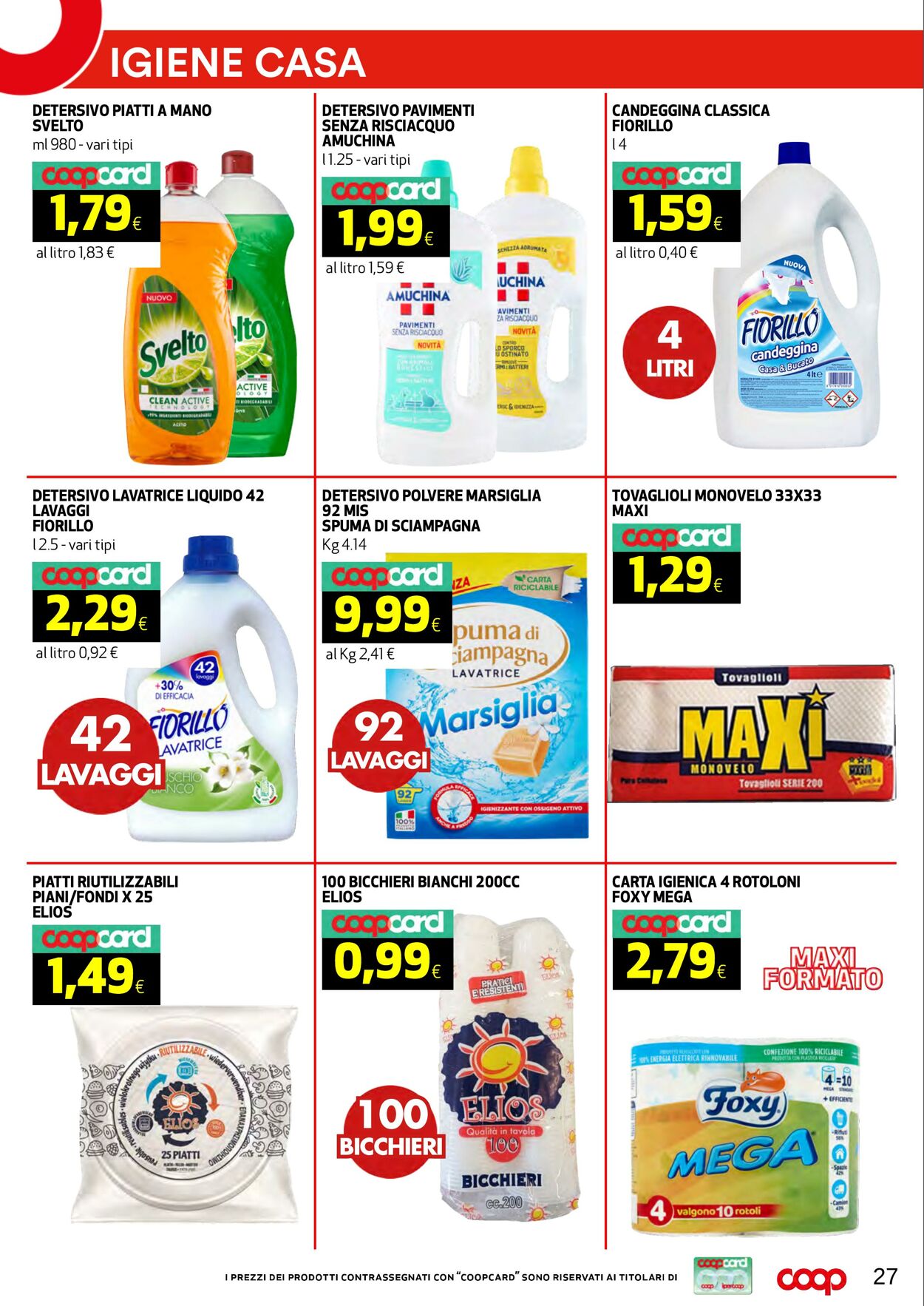 Volantino Coop 26.03.2026 - 06.04.2026