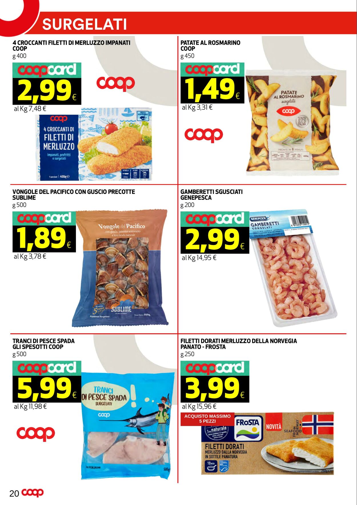 Volantino Coop 26.03.2026 - 06.04.2026