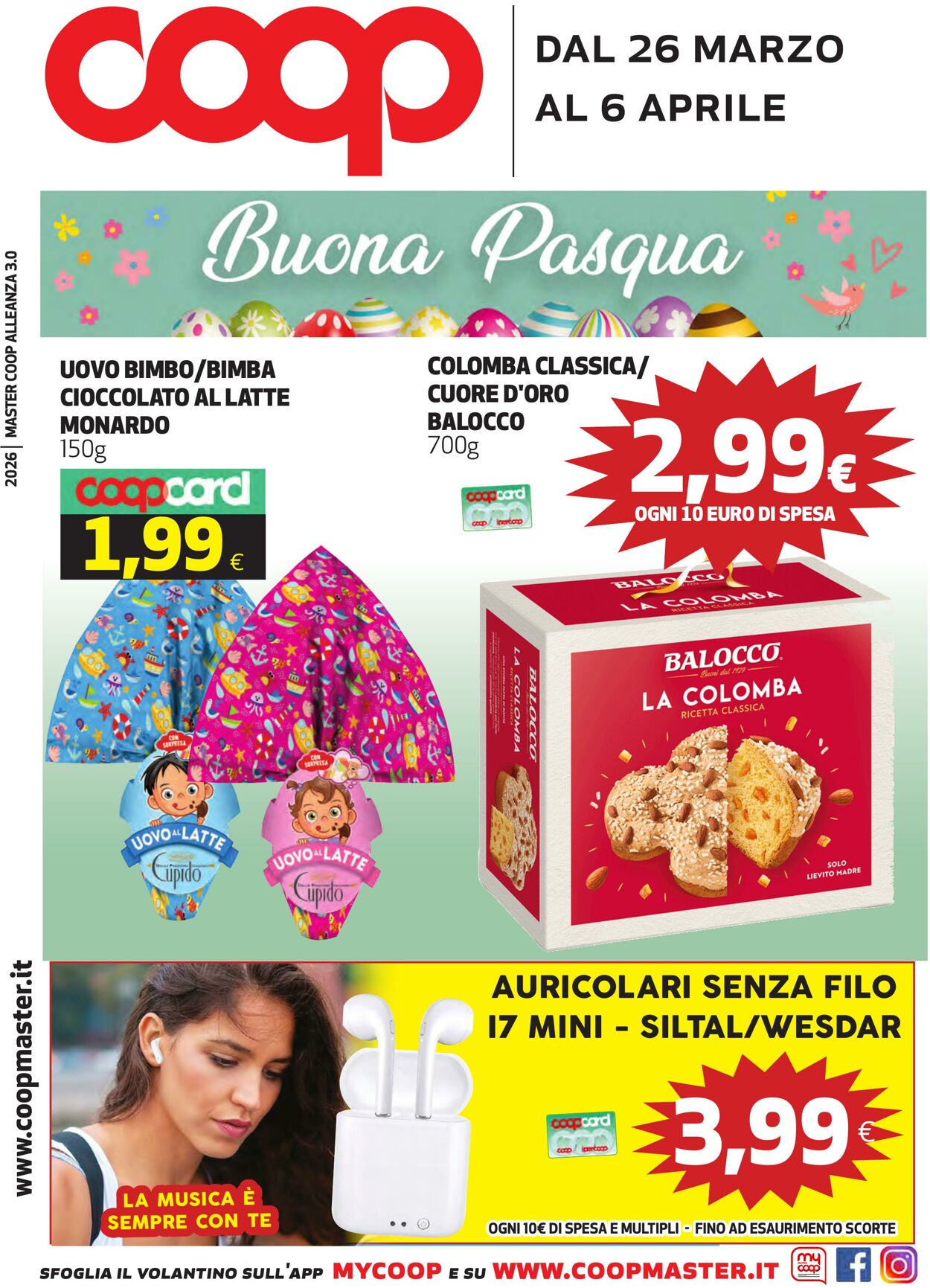 Volantino Coop 26.03.2026 - 06.04.2026
