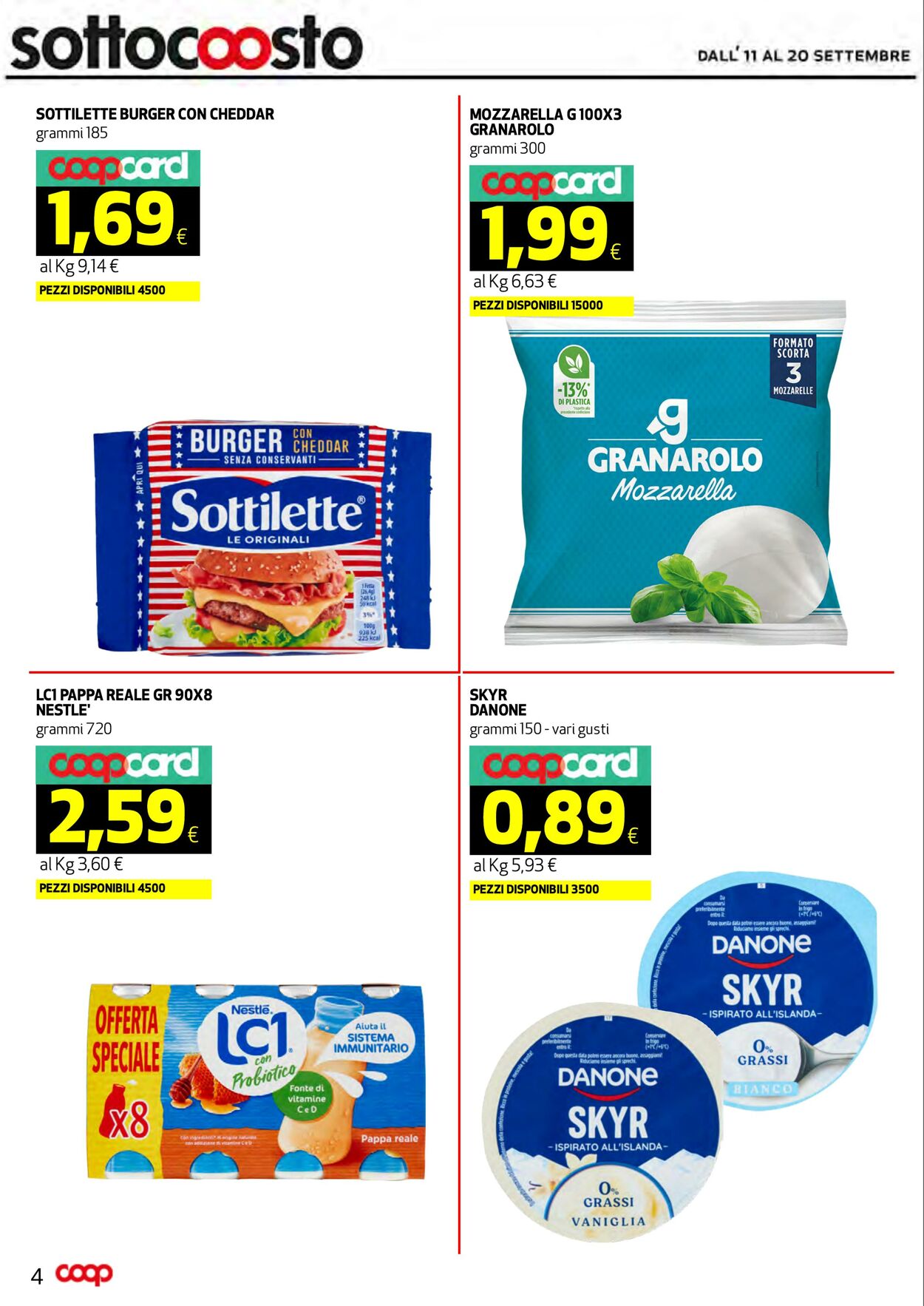 Volantino Coop 11.09.2025 - 21.09.2025