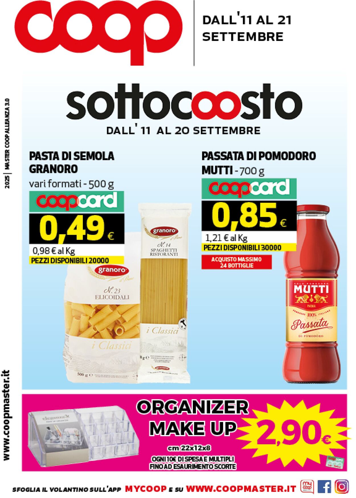 Volantino Coop 11.09.2025 - 21.09.2025