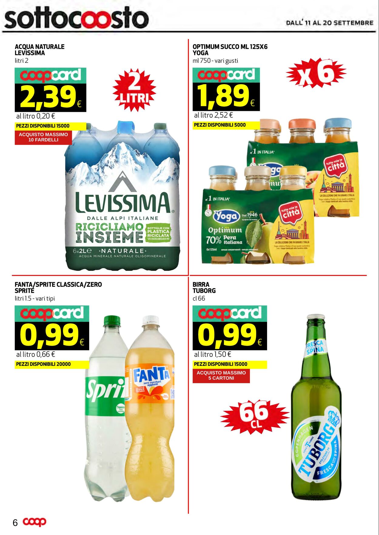 Volantino Coop 11.09.2025 - 21.09.2025
