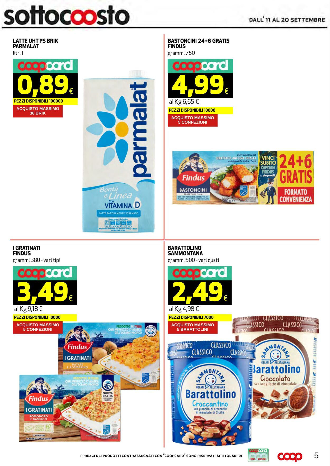 Volantino Coop 11.09.2025 - 21.09.2025