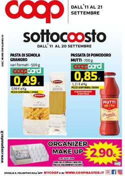Volantino Coop 11.09.2025 - 21.09.2025