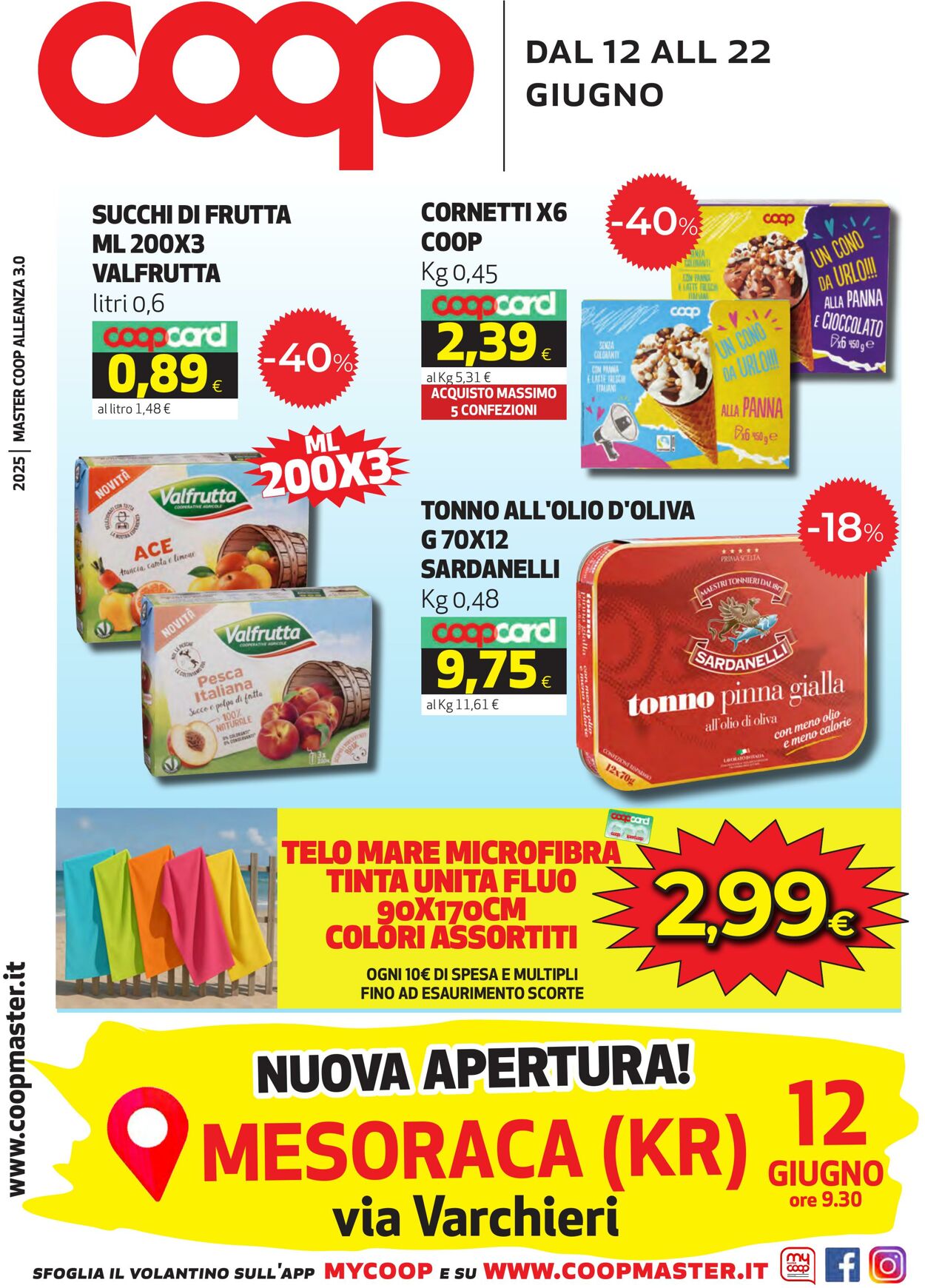 Volantino Coop 12.06.2025 - 22.06.2025