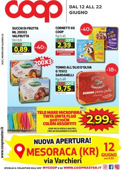 Volantino Coop 12.06.2025 - 22.06.2025