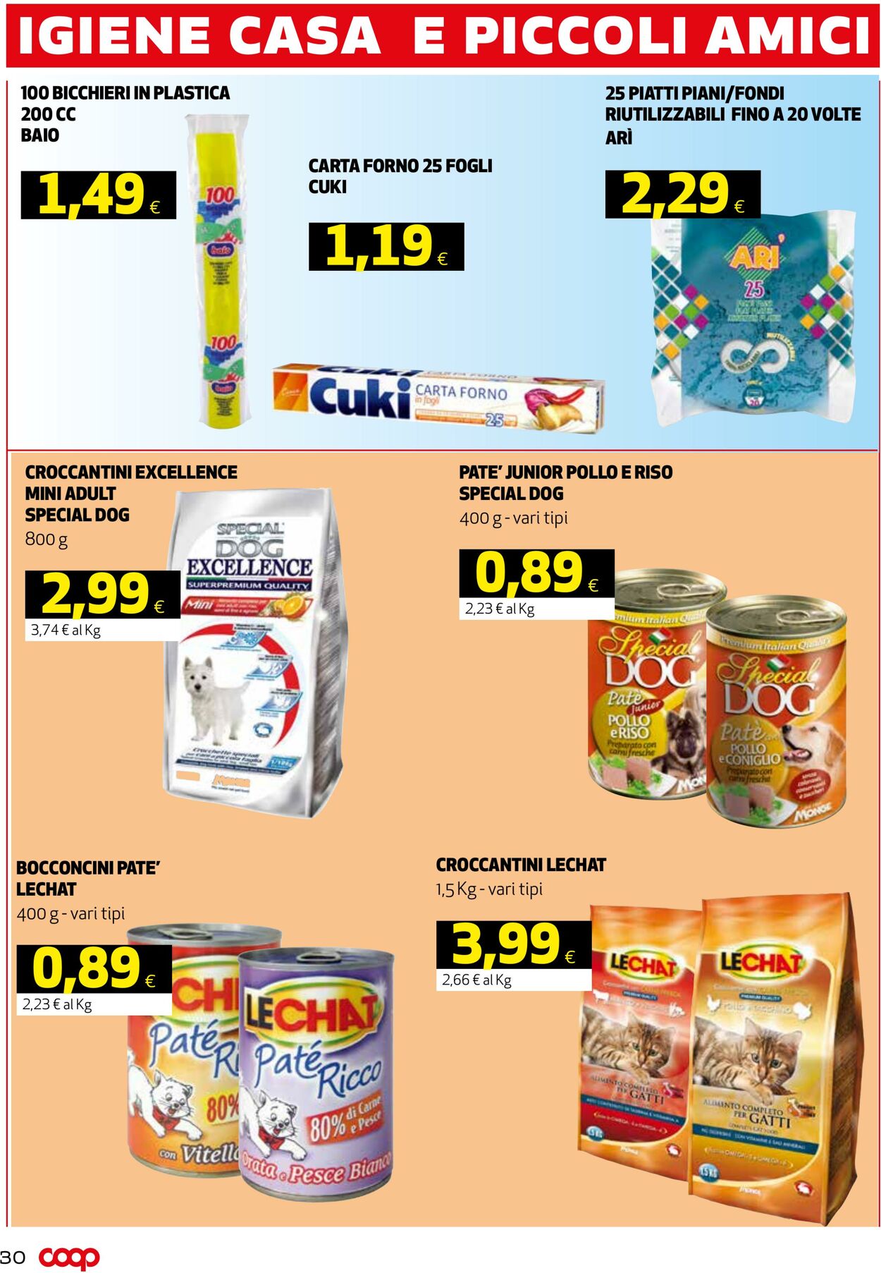 Volantino Coop 31.03.2023 - 10.04.2023