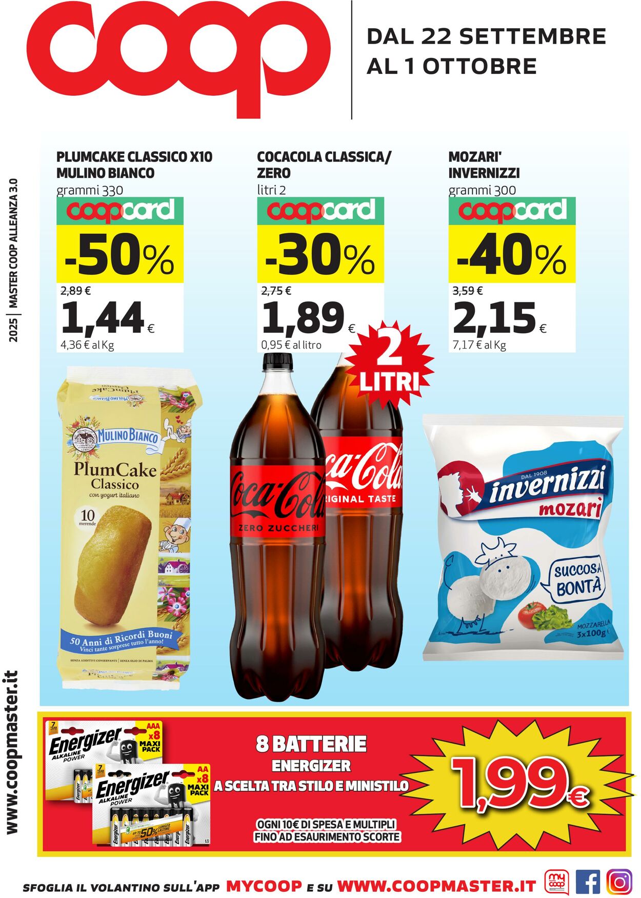 Volantino Coop 22.09.2025 - 01.10.2025