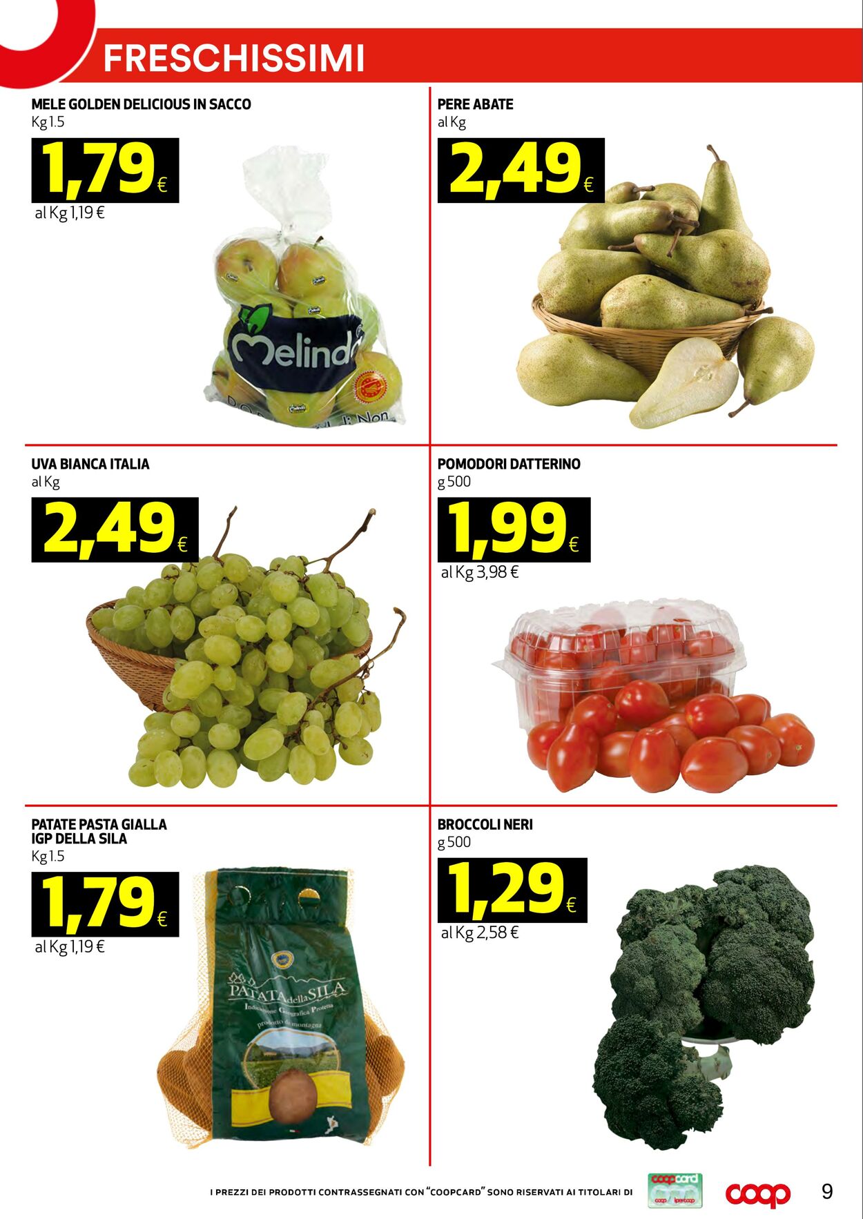 Volantino Coop 02.10.2025 - 12.10.2025