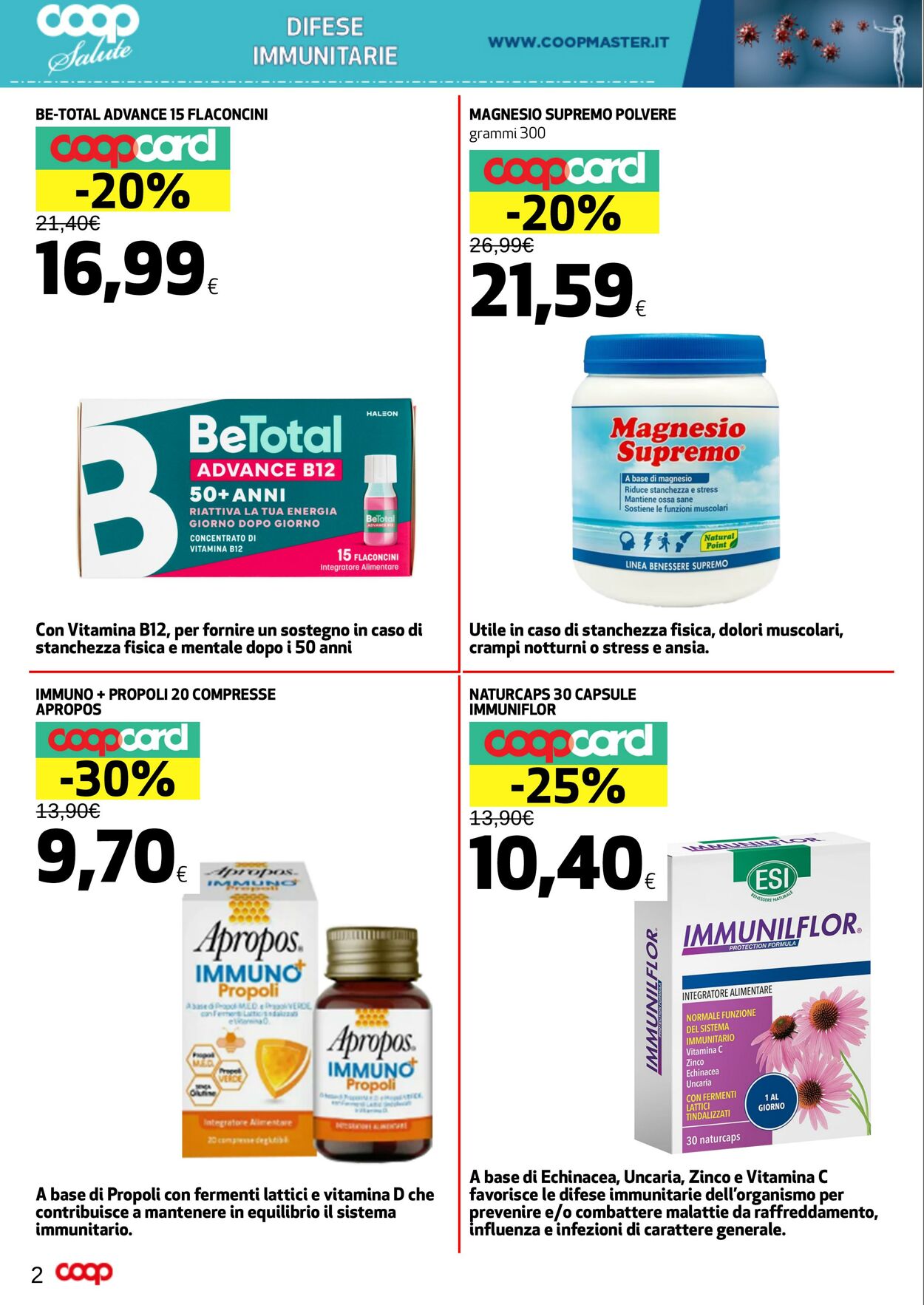 Volantino Coop 10.10.2025 - 06.11.2025