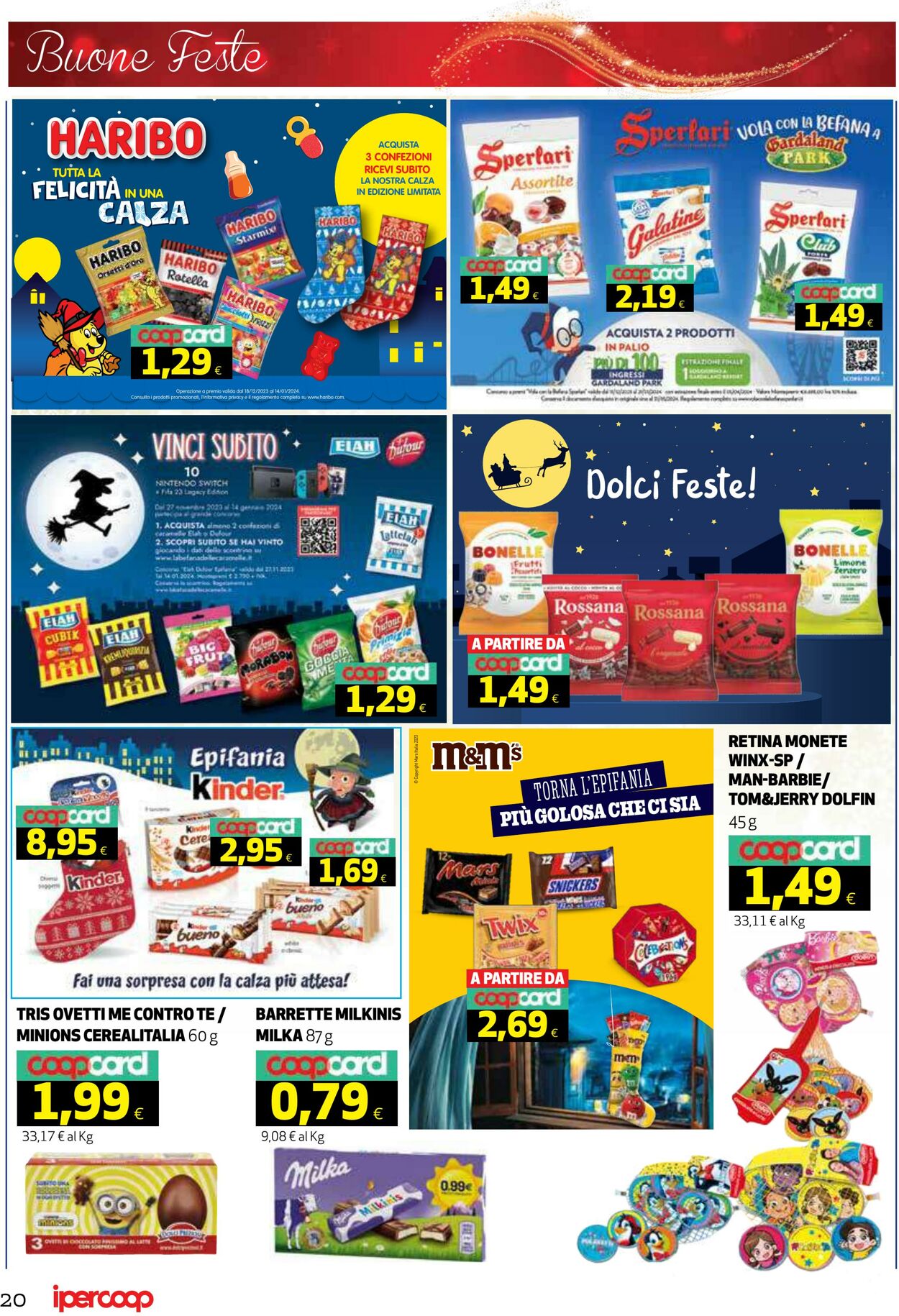 Volantino Coop 18.12.2023 - 01.01.2024