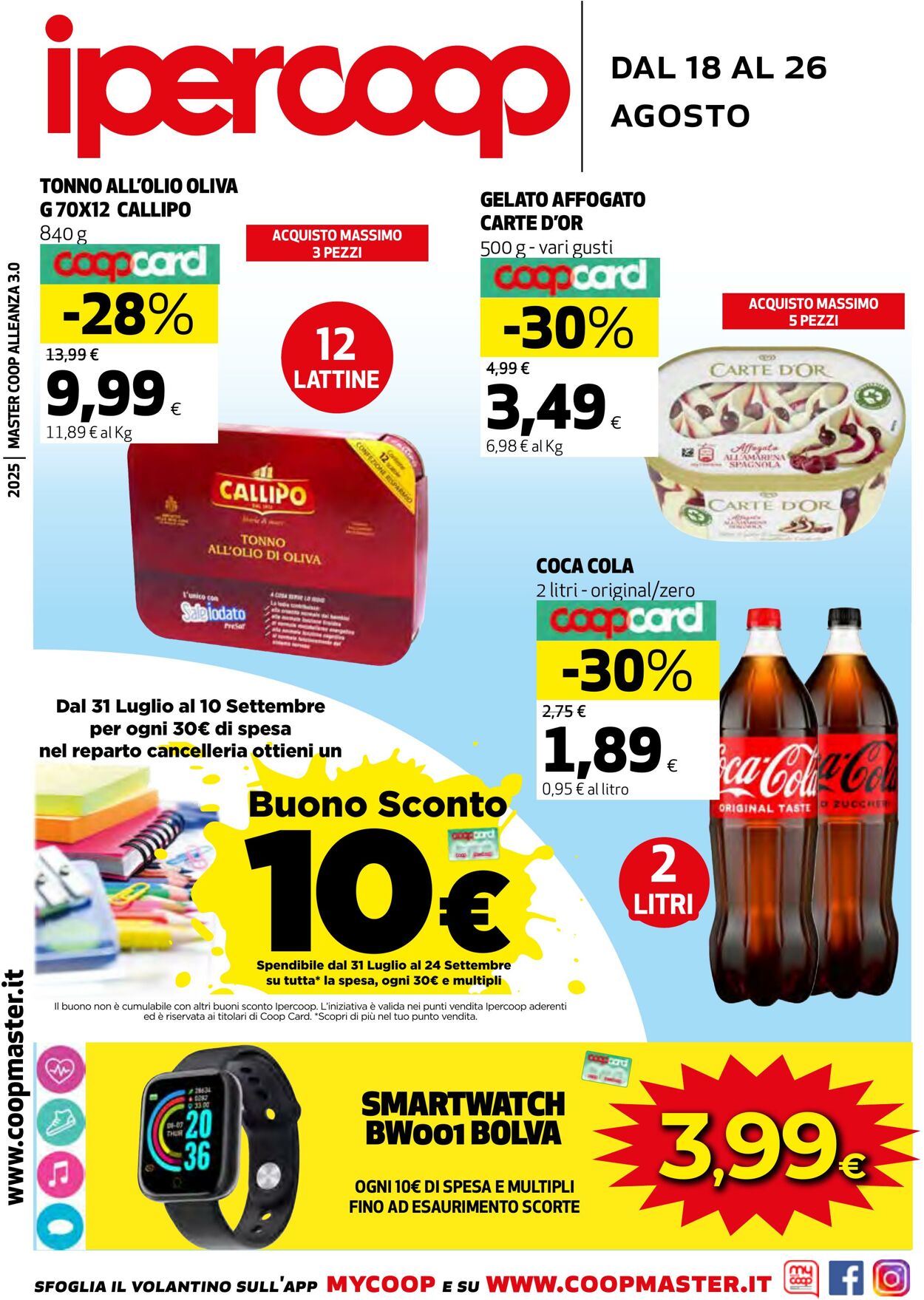 Volantino Coop 18.08.2025 - 26.08.2025