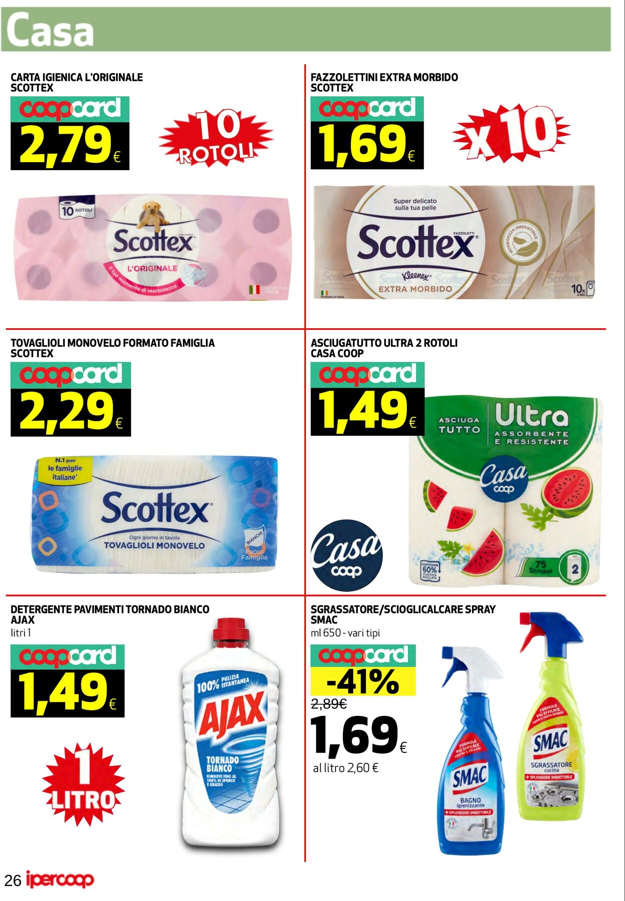 Volantino Coop 18.08.2025 - 26.08.2025