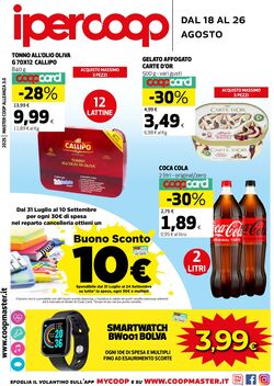 Volantino Coop 18.08.2025 - 26.08.2025
