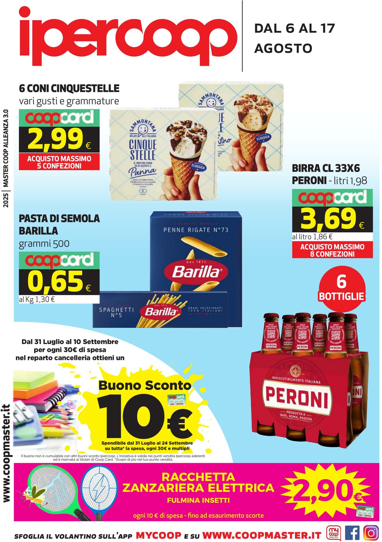 Volantino Coop 06.08.2025 - 17.08.2025