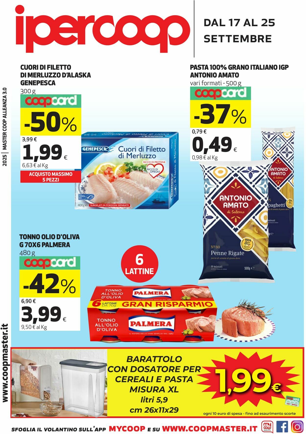 Volantino Coop 17.09.2025 - 25.09.2025