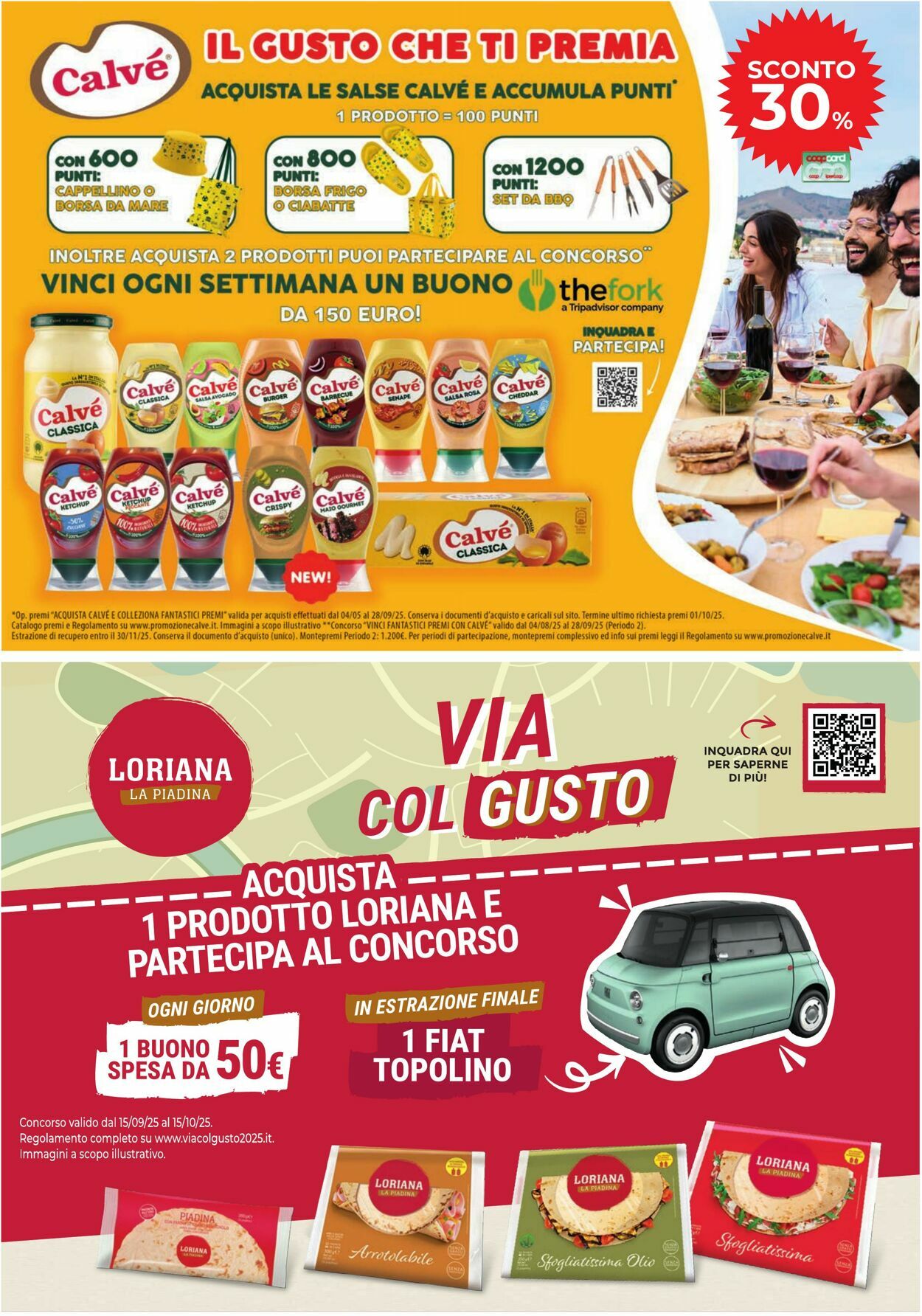 Volantino Coop 17.09.2025 - 25.09.2025