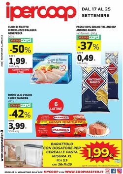 Volantino Coop 17.09.2025 - 25.09.2025
