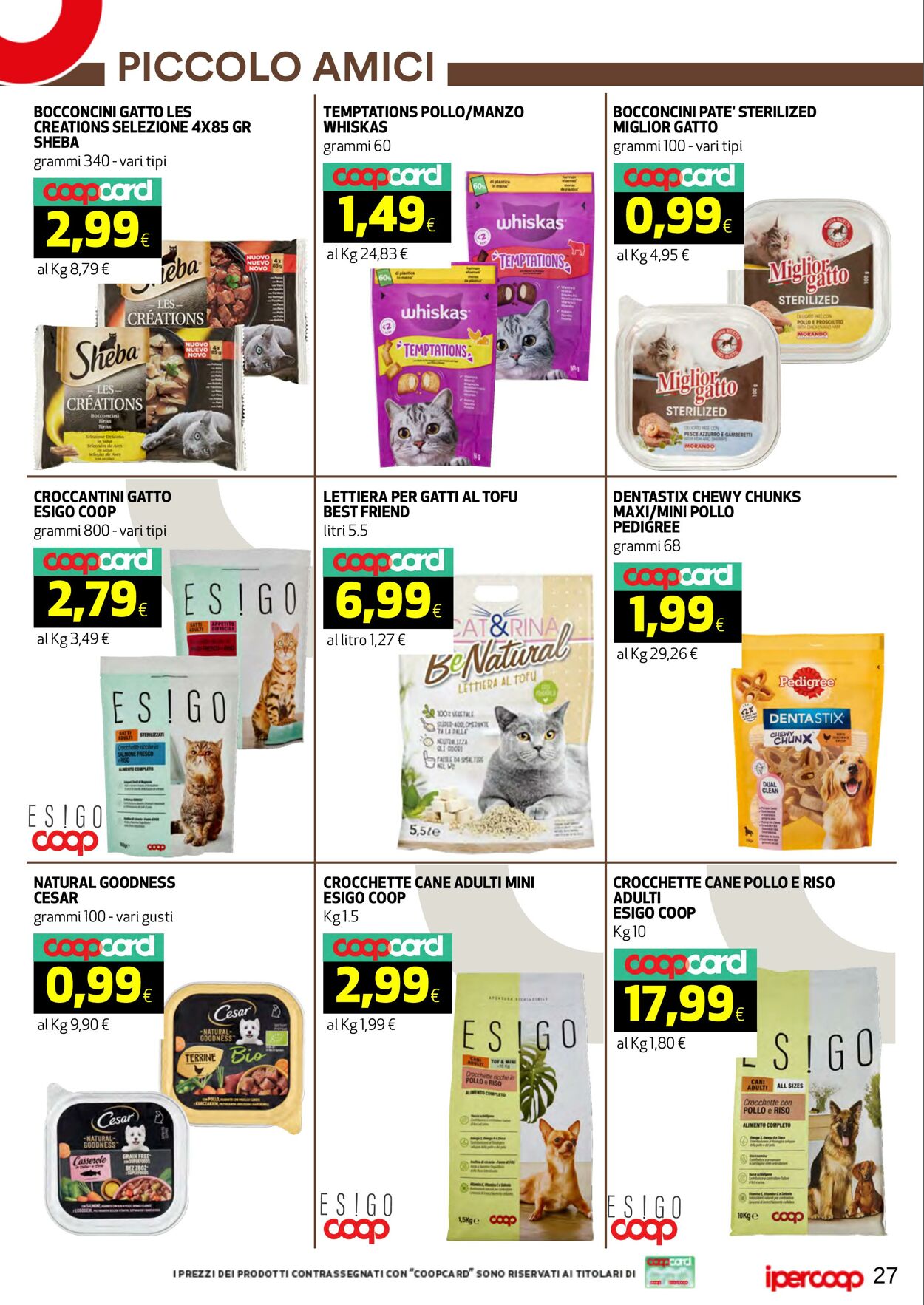 Volantino Coop 27.08.2025 - 05.09.2025