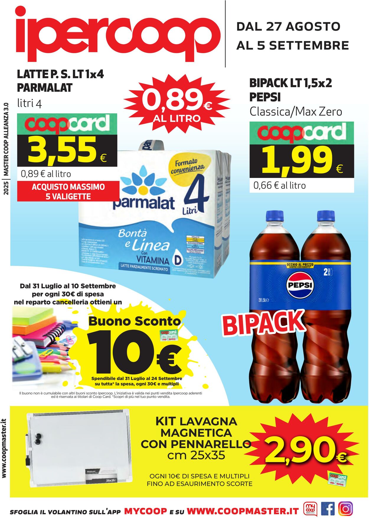 Volantino Coop 27.08.2025 - 05.09.2025