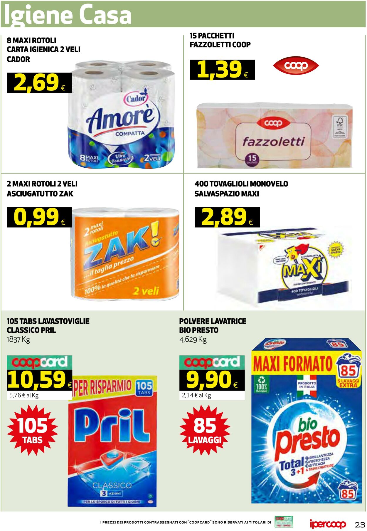 Volantino Coop 03.05.2023 - 10.05.2023