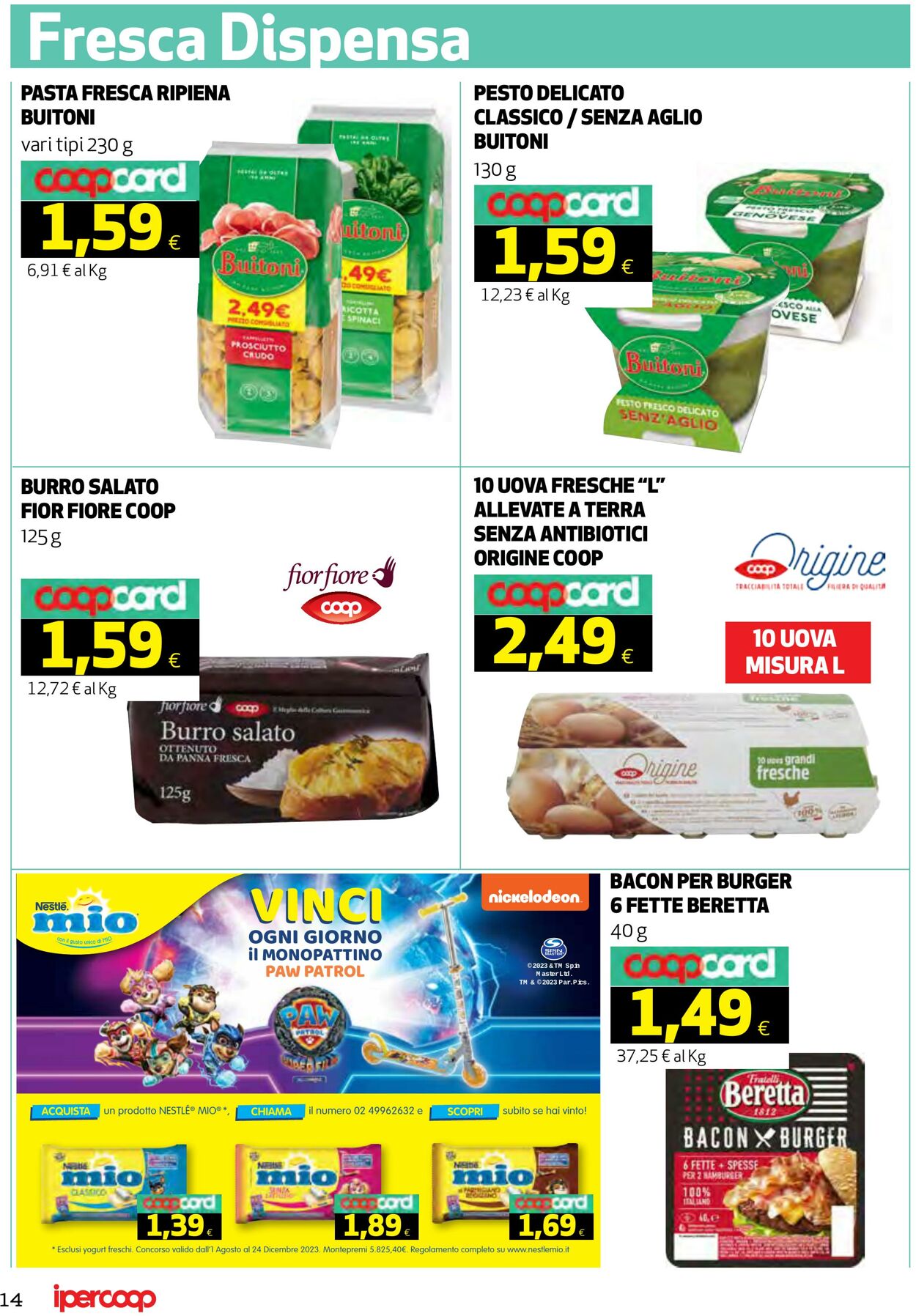 Volantino Coop 28.08.2023 - 05.09.2023