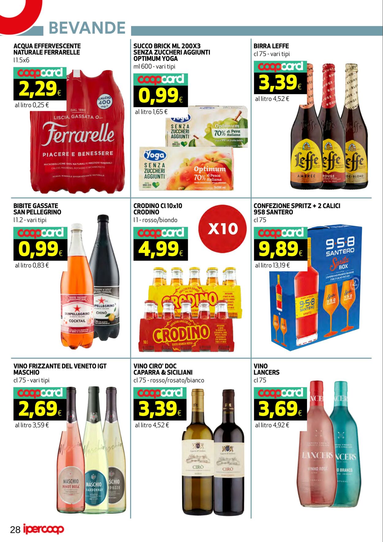 Volantino Coop 27.03.2026 - 06.04.2026