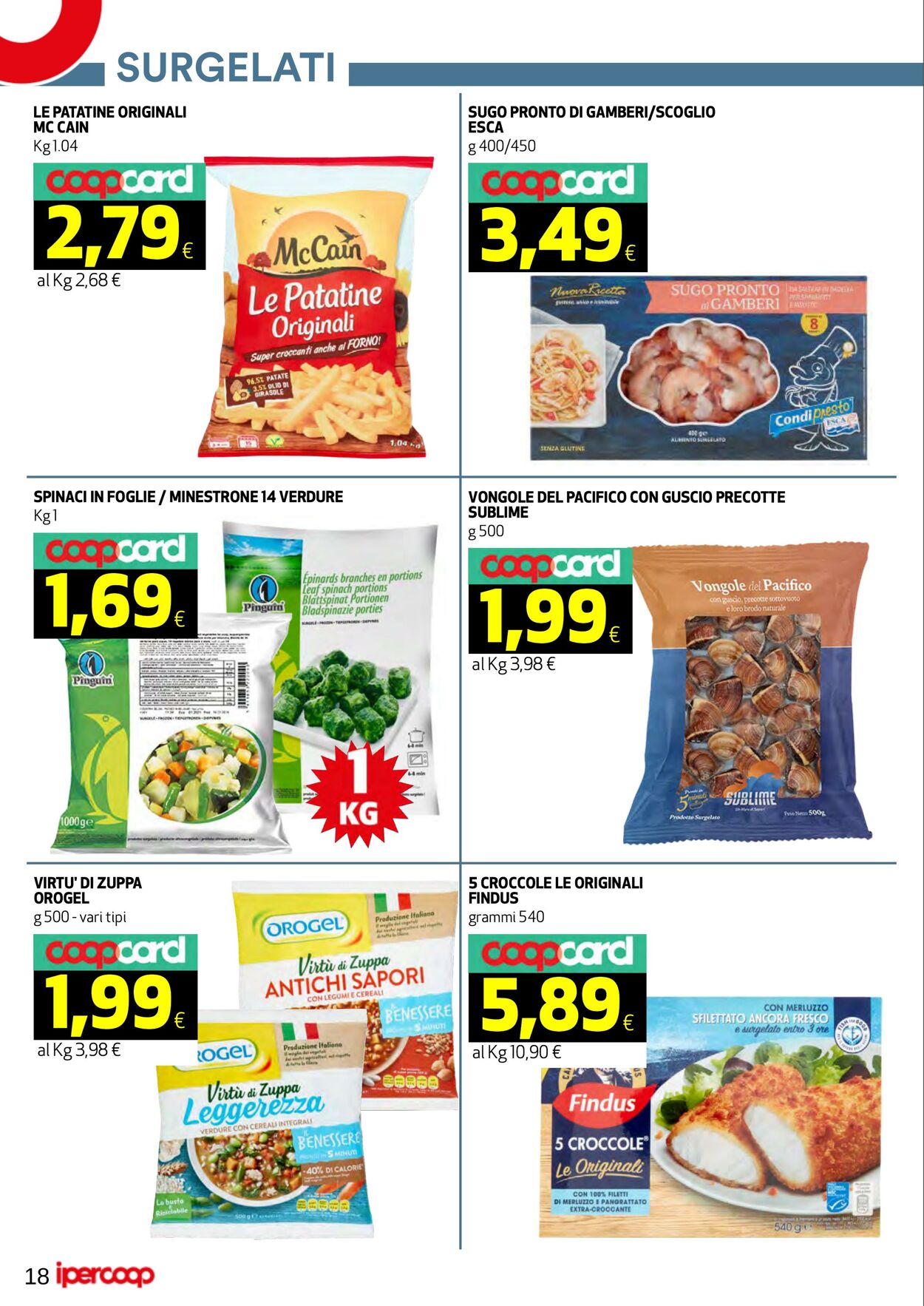 Volantino Coop 29.10.2025 - 06.11.2025