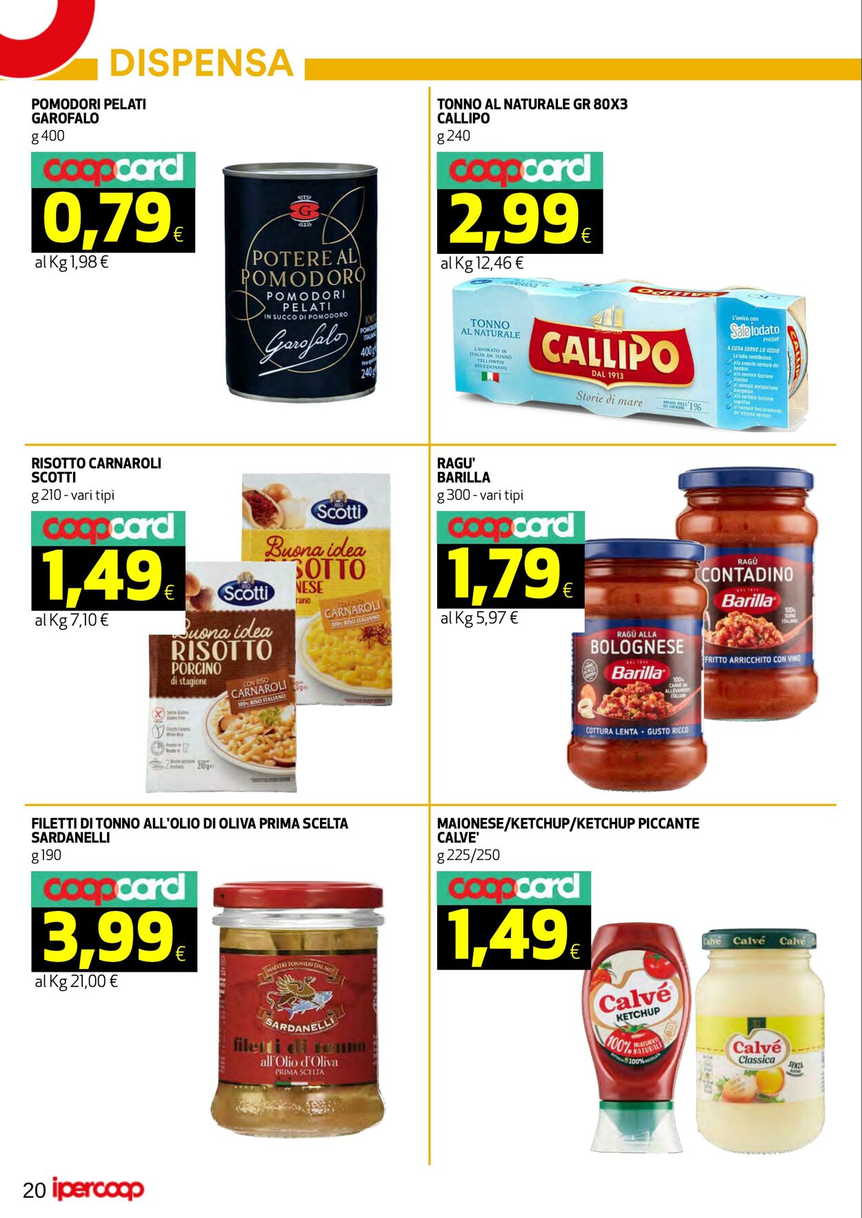 Volantino Coop 29.10.2025 - 06.11.2025
