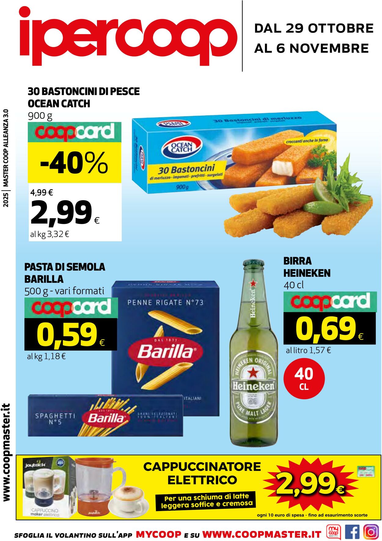 Volantino Coop 29.10.2025 - 06.11.2025