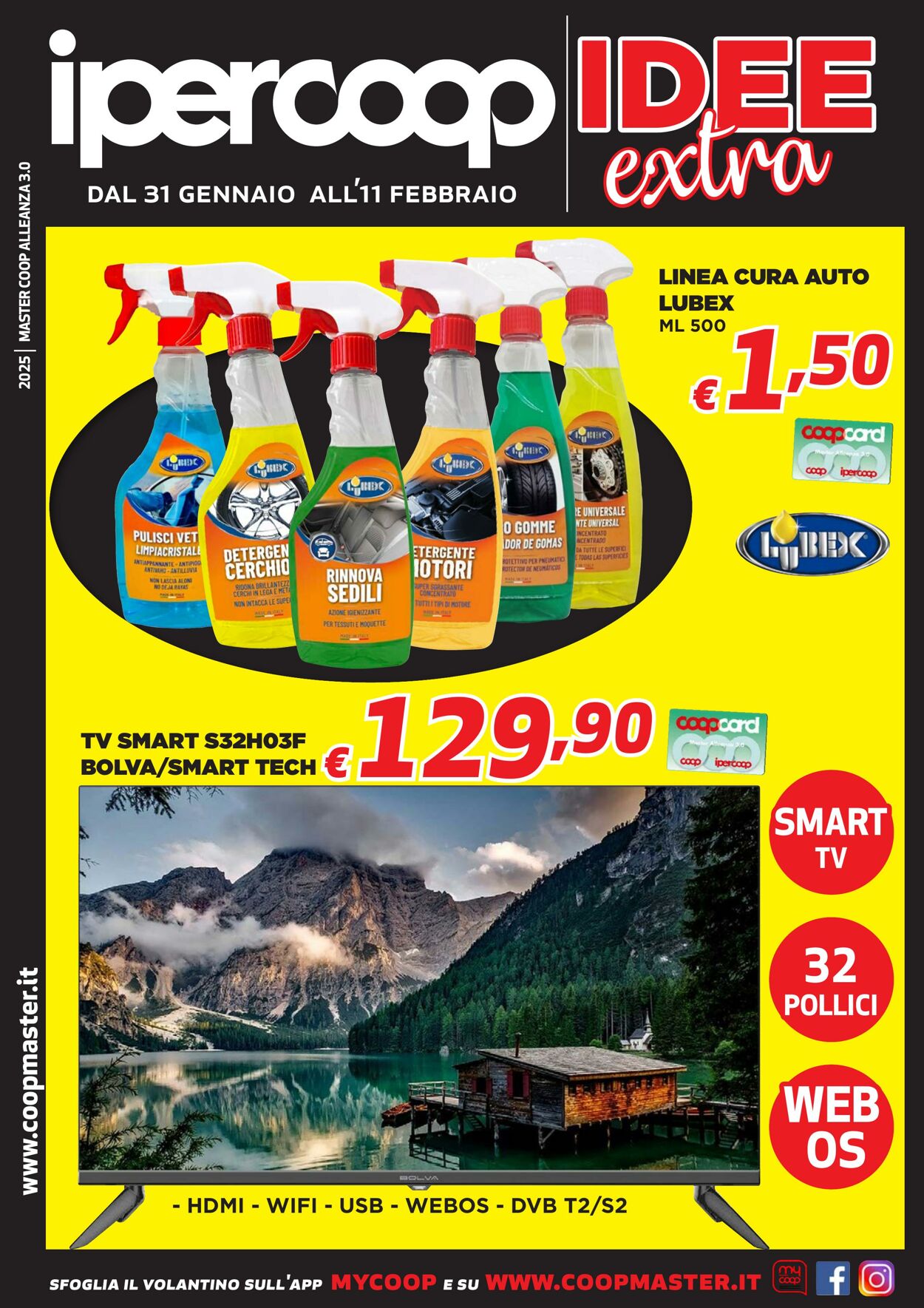 Volantino Coop 31.01.2025 - 11.02.2025